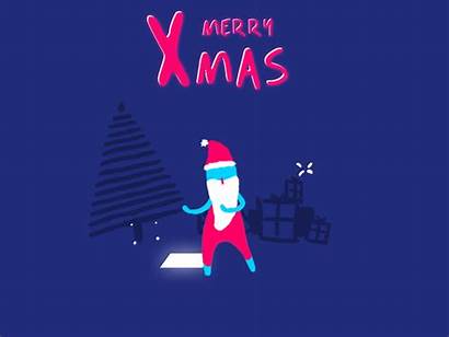 Merry Xmas Christmas Gifs Dribbble Animated Motion
