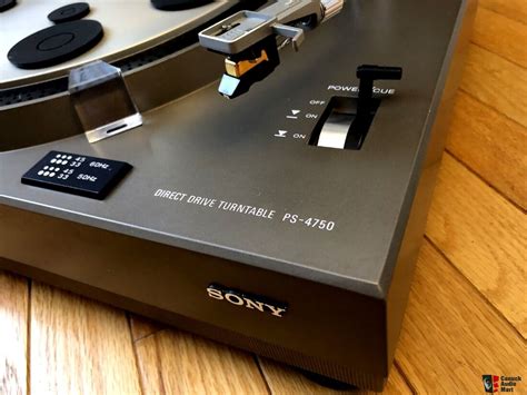 sony ps 4750 direct drive turntable in excellent condition photo 2350050 canuck audio mart