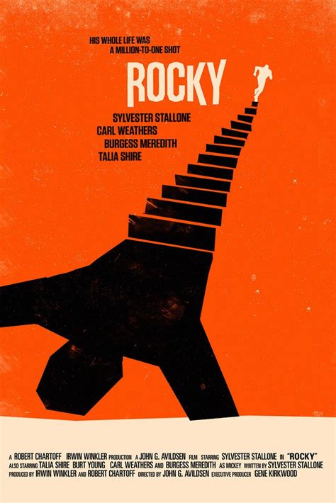 Rocky 1976 Imdb Top 250 Movie Poster My Hot Posters