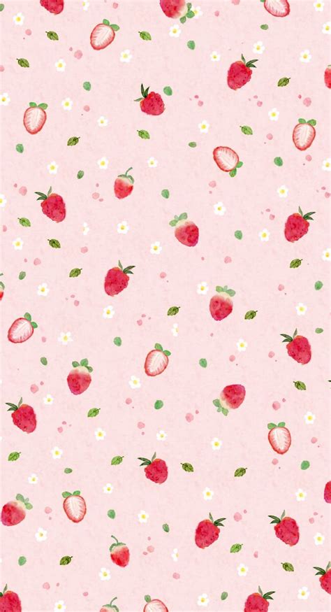 This amazing collection includes 20+ top iphone background images for your smartphone. STRAWBERRY WALLPAPERS From Phonethemeshop | Fruit ...