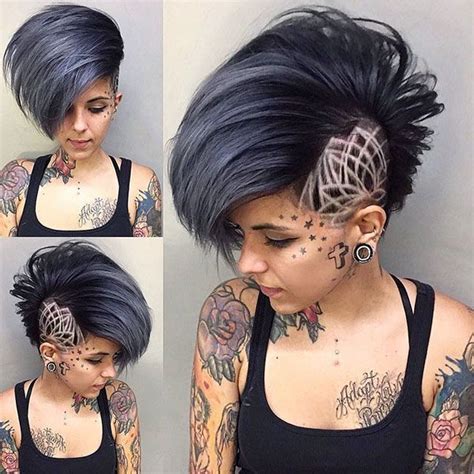 Shaved Side Haircut Shaved Side Hairstyles Undercut Hairstyles Cool