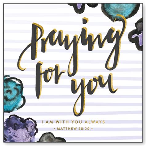 Now when you say to someone i'll pray for you! you can make sure you follow it up. Praying for You Card | Free Delivery when you spend £10 @ Eden.co.uk