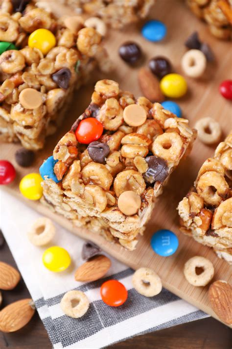 Easiest Way To Cook Yummy No Bake Trail Mix Bars The Healthy Cake Recipes
