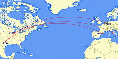 United Airlines Route Map Europe