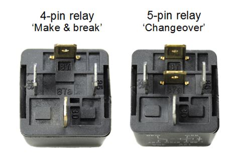 In no case should the pins and sockets be soldered. 12 Volt Relay Operation