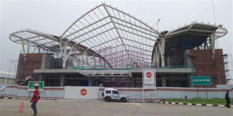 Penampakan Awal Pembangunan Stasiun Kereta Bandara Soekarno Hatta Kompas Com