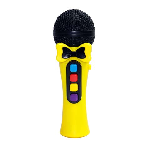 The Wiggles Sing Along Microphone 4 Emma Songs Yellow Aussie Toys Online