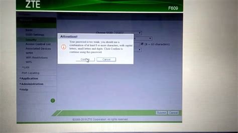Terlihat username dan password dari routernya adalah admin:admin. Username Dan Password Zte F609 - Cara Merubah Password ...