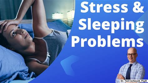 Solutions For Stress Related Sleeping Problems Youtube