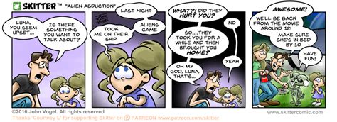 Alien Abduction Comic