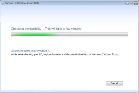 Windows 7 Upgrade Advisor 다운로드