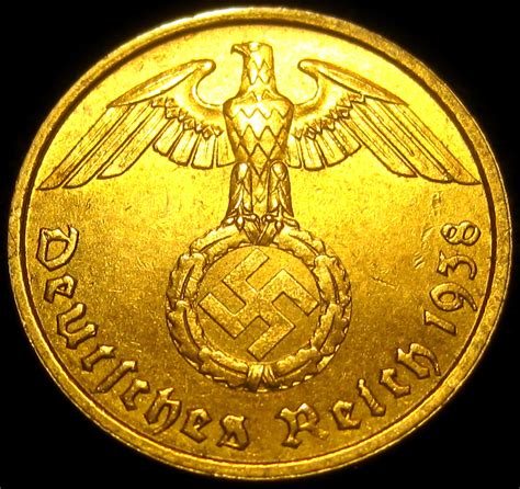 Janice Hegymászó Sophie Fake Nazi Coin 1933 Földesúr Felmegy Találkozás
