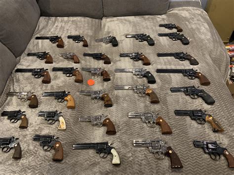 Colt Revolver Collection Gunporn