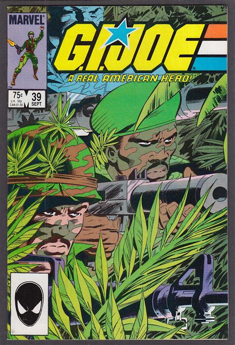 Gi Joe 39 Marvel Comic Book 9 1985