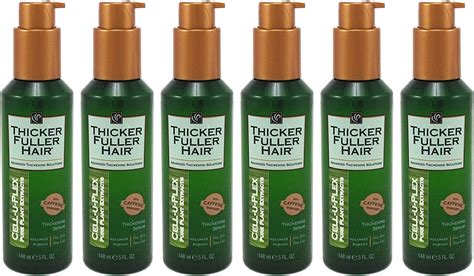 Thicker Fuller Hair Serum 5oz Instantly Thick Cell U Plex 6 Pack By