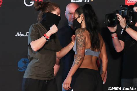 Photos Ufc On Abc 1 Official Weigh Ins And Faceoffs Mma Junkie