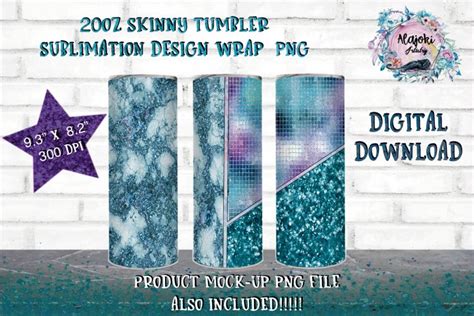 oz skinny tumbler sublimation glitter split design  sublimation design bundles