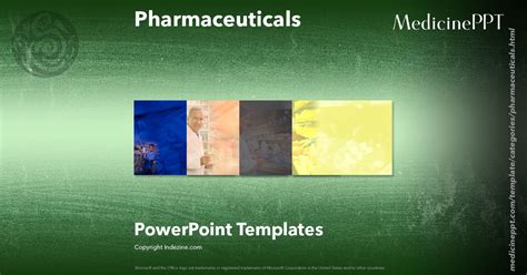 Pharmaceuticals Medicine Powerpoint Templates