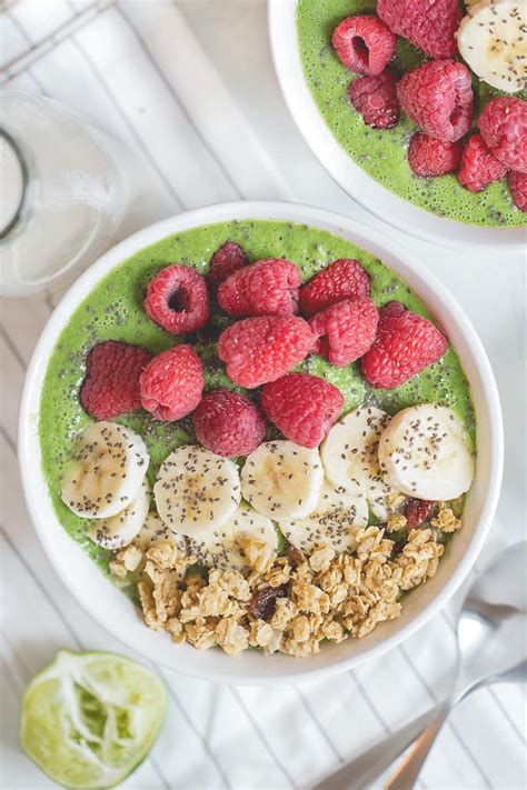 Superfood Green Smoothie Bowl Andie Mitchell