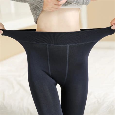 winter warm pantyhose tights high elastic waist velvet legins thick tights female plus size