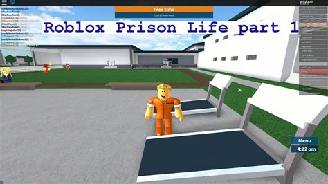 Roblox Prison Life Part 1 Youtube