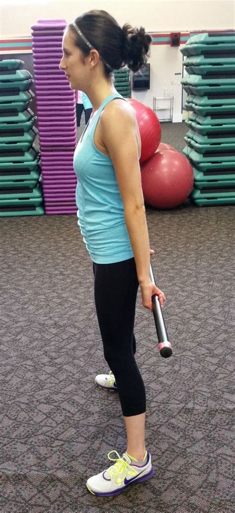 6 Moves To Do With A Body Bar Body Bars Weight Bar Exercises Bar
