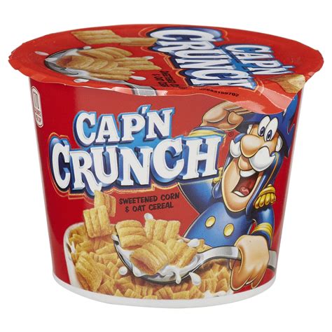 Capn Crunch Cereal Single Serve Cup 151 Oz Cereal Cups Meijer