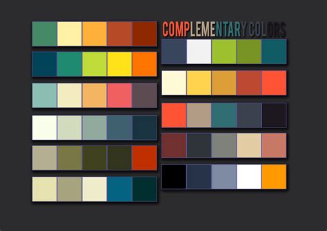 Complementary Colors Complementary Colors Blue Color Schemes Color