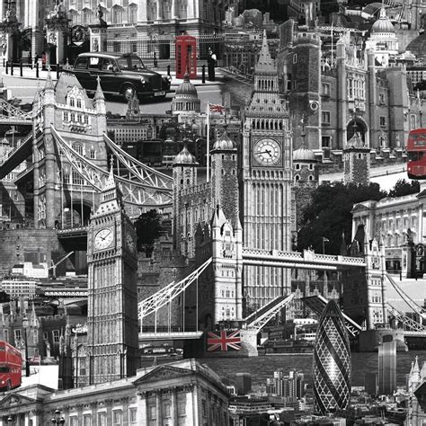 Muriva London City Wallpaper