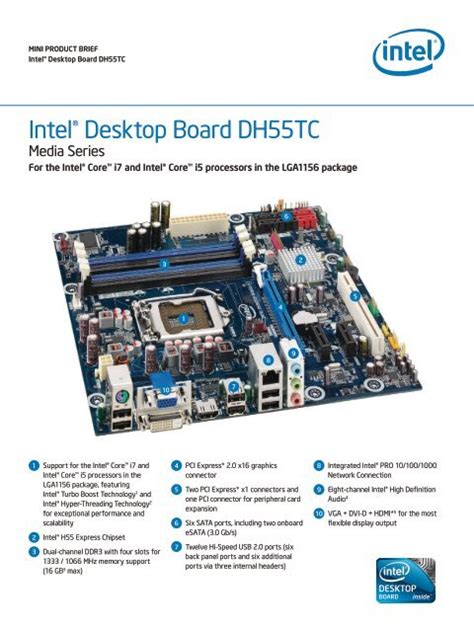Intel Desktop Board Dh55tc Thomas Krennag