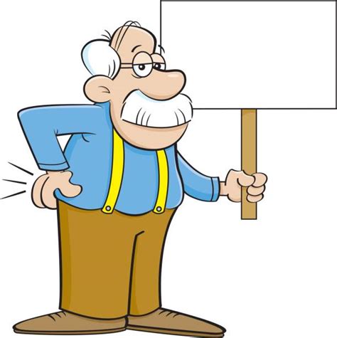 Royalty Free Funny Old Man Clip Art Vector Images And Illustrations Istock