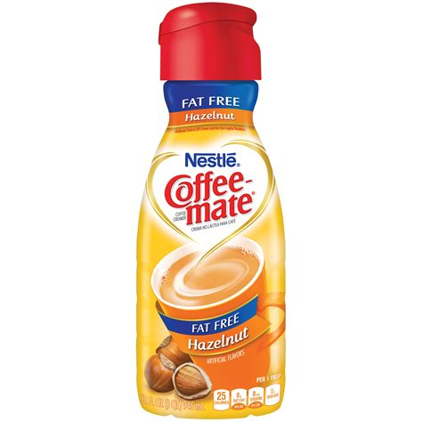 Nestle Coffee Mate Hazelnut Fat Free 32oz Btl Garden Grocer