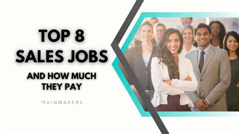 Which Of These 8 Sales Roles And Salaries Are Right For You Rainmakers