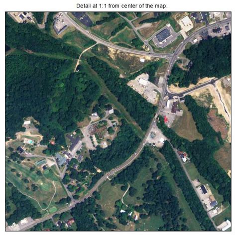 Aerial Photography Map Of Scottsville Ky Kentucky