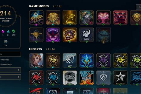 You Can Look At Your Icons And Their Origins In The Collection Tab Now