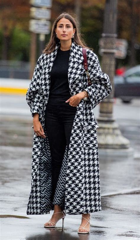 Luxurious Houndstooth In 2020 Fashion Street Style Fashion Week