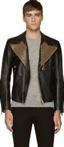 Try these leather jackets from farfetch and shopbop Alexander McQueen Embraces Black, Gold & Zippers for Fall ...
