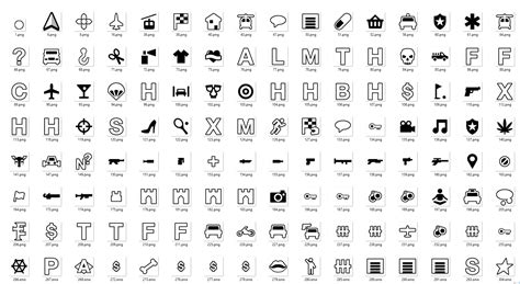 Gta V Map Icons