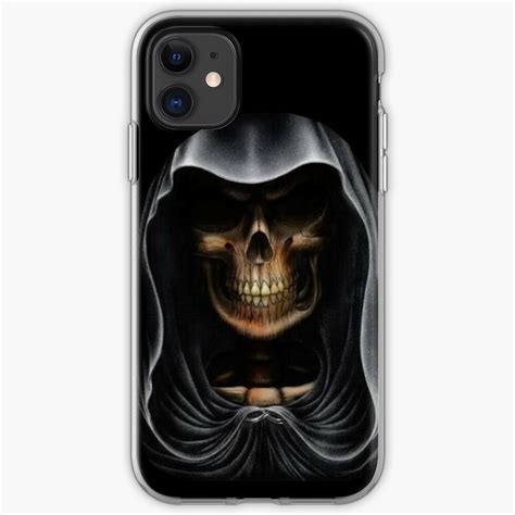 Grim Reaper Iphone Case And Cover By Reinrab Redbubble