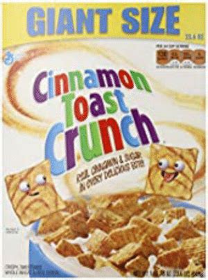 You can take your favorite cereal with you wherever you go! Old Cinnamon Toast Crunch Mascot | I Decoration Ideas