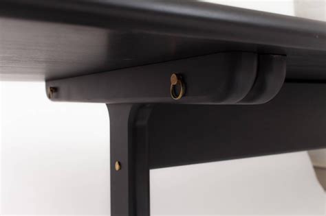 asa pingree physalia dining table in ebonized maple for sale at 1stdibs