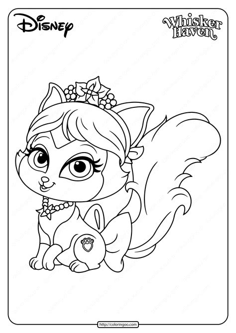 Dreamy Palace Pets Pages Coloring Pages