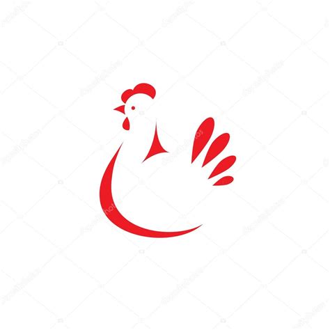 Chicken Logo Stock Vector Image By ©matsiash 77781780