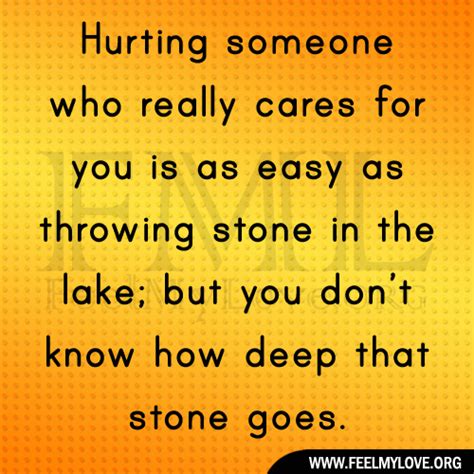 Quotes About Someone Hurting You Quotesgram