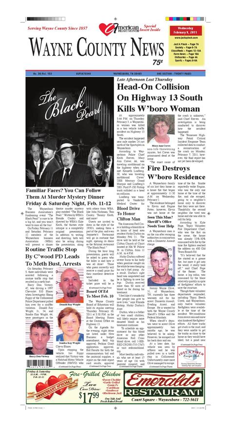 Wayne County News 02-09-11 by Chester County Independent - Issuu