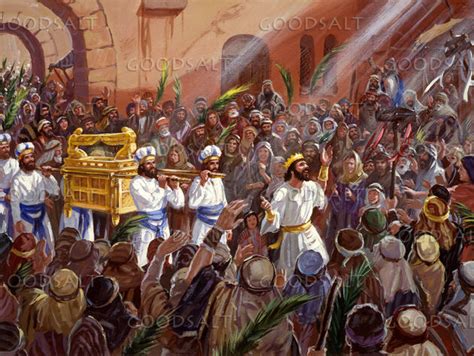 King David Brings The Ark To Jerusalem Goodsalt