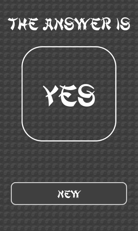 Yes Or No Decision Maker Android App Free Apk By Klimbo
