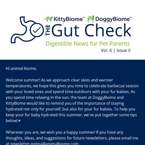 Its Gut Check Time Learn About Whats Happening At Doggybiome And