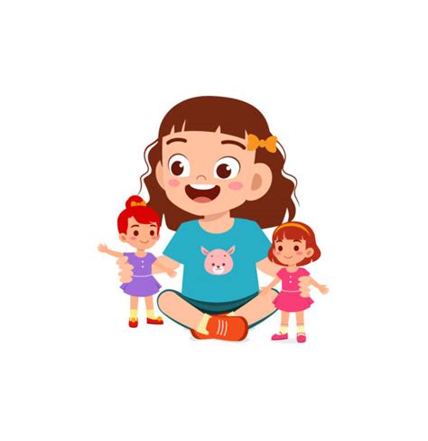 7900 Playing With Dolls Stock Illustrations Royalty Free Vector