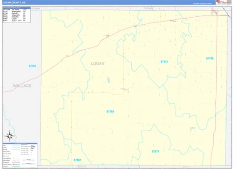 Maps Of Logan County Kansas